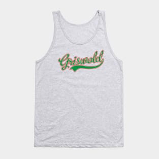 Griswold Green Script Tank Top